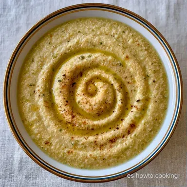Crema De Calabac&iacute;n Y Zanahoria Con Patata Tarjeta de receta