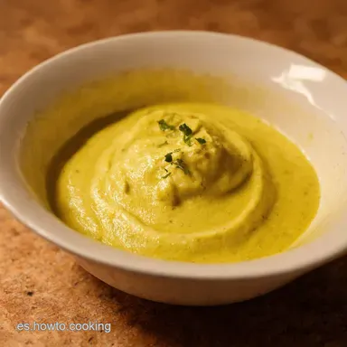 Mi Secreto Crema de Calabacita F&aacute;cil y Cremosa Tarjeta de receta