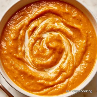Crema Calabaza Y Calabacín Para 4 Personas Tarjeta de receta