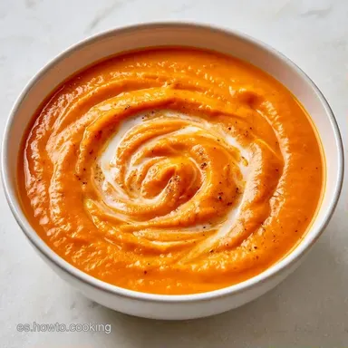 Crema De Calabaza Con Leche De Coco Tarjeta de receta
