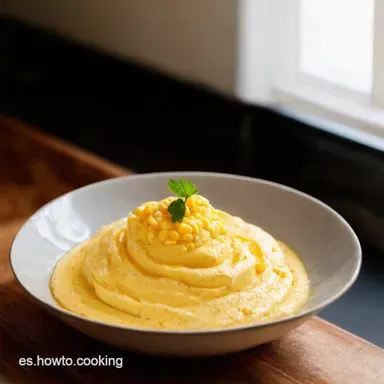 Crema de Elote Receta Casera que Sabe a Abrazo Tarjeta de receta