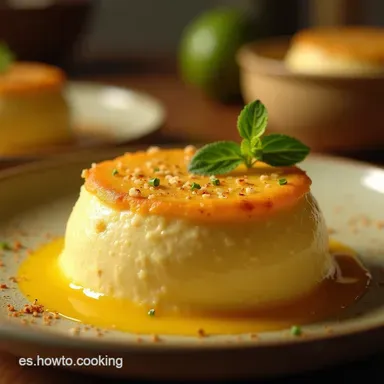 Crema de Lim&oacute;n F&aacute;cil Relleno Brillante para Tarta o Copa Tarjeta de receta