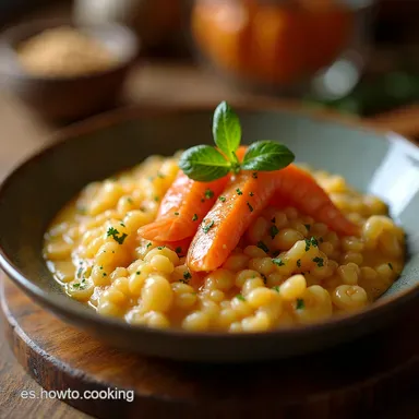 Crema de Marisco Sedosa y Arom&aacute;tica Receta de la Abuela Tarjeta de receta