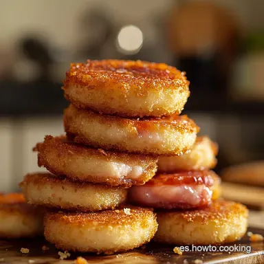 El Secreto Croquetas de Jam&oacute;n Cremosas Velocidad Cuchara Todas las Tarjeta de receta