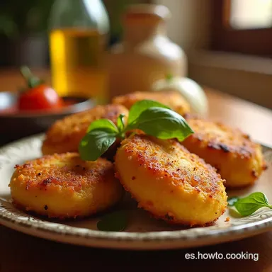 CROQUETAS DE PAPA CON POLLO La Receta de la Abuela Tarjeta de receta