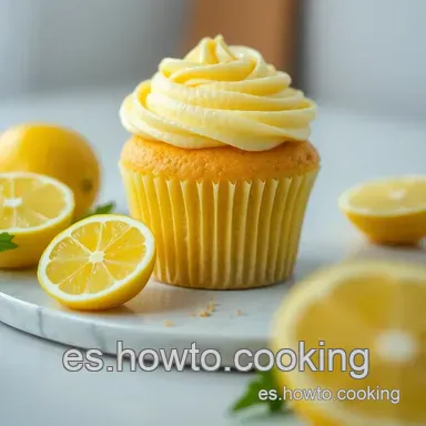 Cupcakes de Lim&oacute;n y Semillas: &iexcl;Mi Secreto para unos Cupcakes Jugosos! Tarjeta de receta