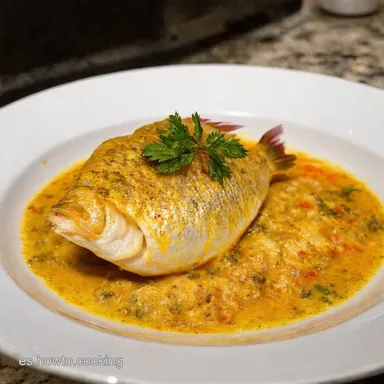 Dorada Calabrese Receta Estilo Bienert Sabor Mediterr&aacute;neo Tarjeta de receta