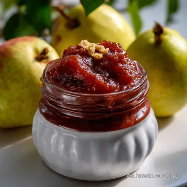 Dulce de Membrillo Casero: Bloque Firme y Color Rub&iacute; Tarjeta de receta