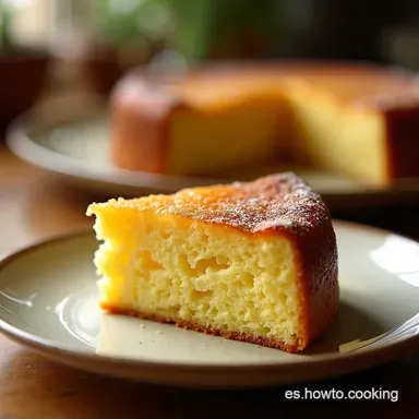 Bizcocho de Yogur H&uacute;medo y Ligero La Receta de la Abuela Tarjeta de receta
