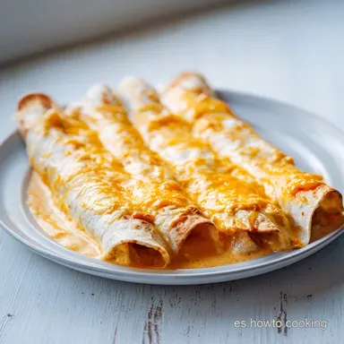 Enchiladas De Chipotle en 40 Minutos Tarjeta de receta