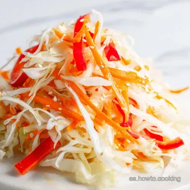 Ensalada Con Aderezo Agridulce 2: 15 Min Tarjeta de receta