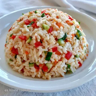 Ensalada De Arroz De Verano en 35 Minutos Tarjeta de receta