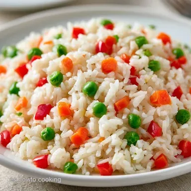 Ensalada De Arroz Primavera Fresca 30 Min Tarjeta de receta
