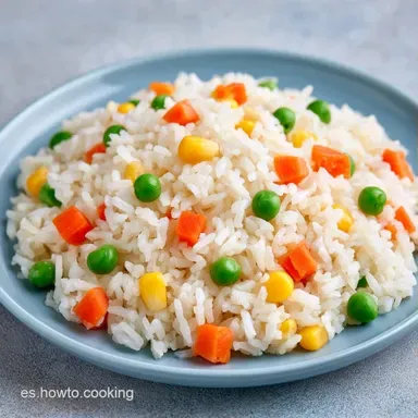 Ensalada De Arroz Tradicional Para 4 Tarjeta de receta