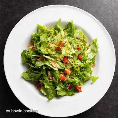 La Ensalada Más Exquisita Receta Celestial de Lechuga