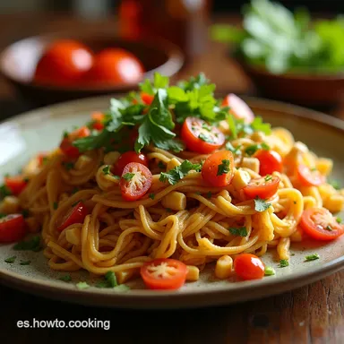 ENSALADA DE POLLO A LA Mexicana Sabor Aut&eacute;ntico Tarjeta de receta