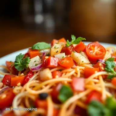 Ensalada Lentejas Mediterr&aacute;nea Sergio Fern&aacute;ndez: &iexcl;Deliciosa! Tarjeta de receta