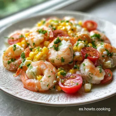 Ensaladilla de Gambas Cremosa en 50 Minutos Tarjeta de receta