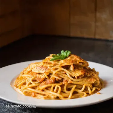 Espaguetis a la Bolo&ntilde;esa La Receta de la Abuela que Triunfa Tarjeta de receta