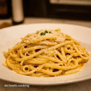 Espaguetis Carbonara F&aacute;cil La Receta Italiana en 20 Minutos Tarjeta de receta