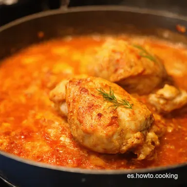 Fiambre de Pollo F&aacute;cil Receta Casera con Sabor Tarjeta de receta