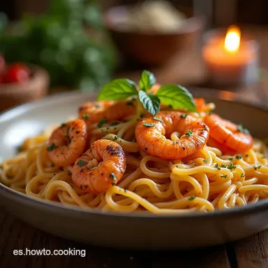 Receta Aut&eacute;ntica Fideu&aacute; de Mariscos Paso a Paso Tarjeta de receta