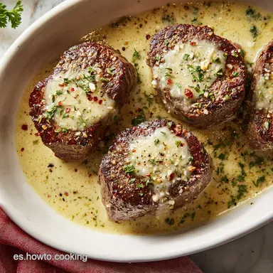 Filete De Res Cremoso En 30 Minutos Tarjeta de receta
