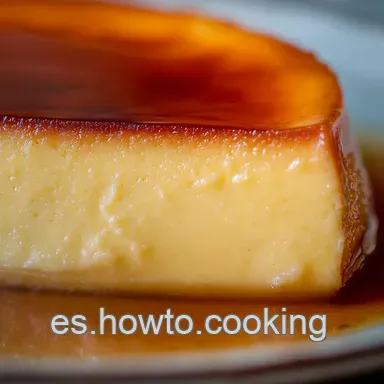 Flan Cl&aacute;sico Cremoso: &iexcl;El Secreto de la Abuela! Tarjeta de receta