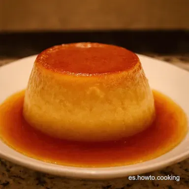 Flan de Arroz con Leche El Postre de la Abuela con un Twist Tarjeta de receta