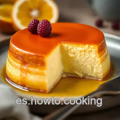 Flan de Caf&eacute; Cremoso: &iexcl;El Postre que Enamora! Tarjeta de receta