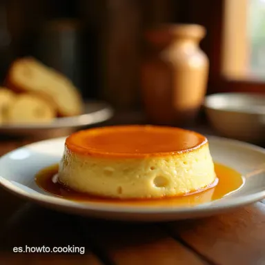 Flan de Caf&eacute; de Olla El Postre Consentido de la Abuela Tarjeta de receta
