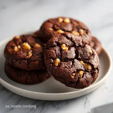 Galletas de Chocolate y Almendras Keto Tarjeta de receta