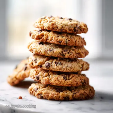 Galletas Cookies Caseras: Receta de 22 Minutos con Chocolate Tarjeta de receta