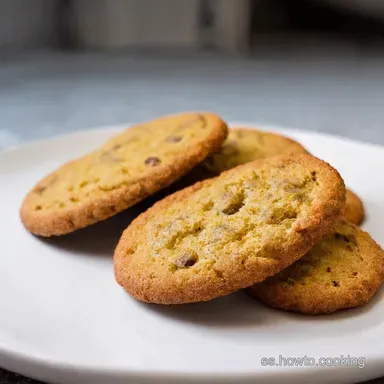 Galletas de Avena y Pl&aacute;tano Caseras Receta F&aacute;cil Tarjeta de receta