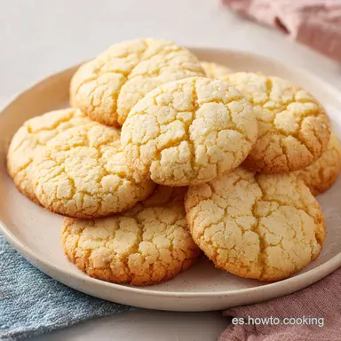 Receta de Galletas Sin Mantequilla 25m Tarjeta de receta