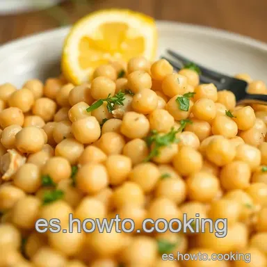 Garbanzos con Espinacas F&aacute;cil: Receta de la Abuela en Minutos Tarjeta de receta