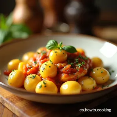 Desayuno de Campeones Fabuloso Desayuno Gnocchi F&aacute;cil y Tarjeta de receta