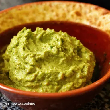 Guacamole Ingredientes El Aut&eacute;ntico Sabor de M&eacute;xico Tarjeta de receta