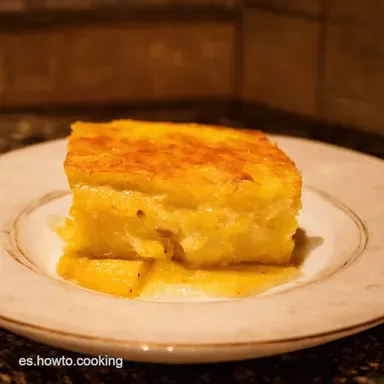 Hojaldre de Manzana Casero Receta de la Abuela Tarjeta de receta