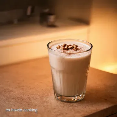 Horchata de Nuez y Durazno El Sabor Secreto de mi Abuela Tarjeta de receta