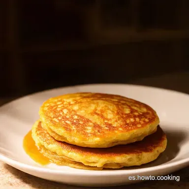 Hot Cakes de Zanahoria Caseros y Esponjosos Receta F&aacute;cil Tarjeta de receta