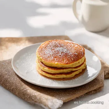 Hot Cakes de Zanahoria Caseros y Esponjosos Receta F&aacute;cil