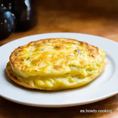 Tortilla de Patata con Cebolla La Receta de la Abuela Tarjeta de receta