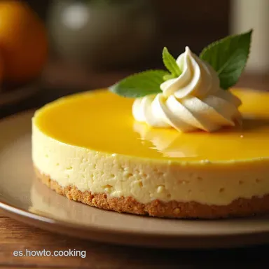 Tarta de Merengue de Lim&oacute;n de la Abuela El Secreto para un Merengue Estable y Brillante Tarjeta de receta