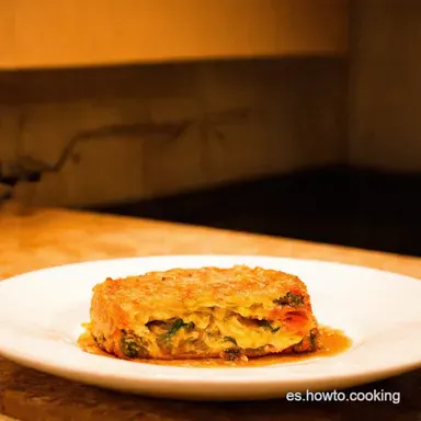 Lasa&ntilde;a Cl&aacute;sica a la Bolo&ntilde;esa Receta Familiar Para Chuparse los Dedos Tarjeta de receta