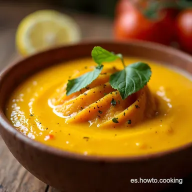 Gazpacho de Mango Refrescante La Mejor Receta para el Verano Tarjeta de receta