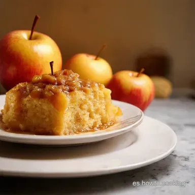 Manzanas con Caramelo Receta F&aacute;cil de Feria en Casa Tarjeta de receta