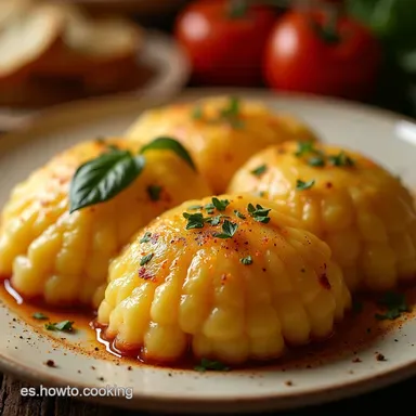 Molde de Papas a los 3 Quesos El Secreto de la Abuela Tarjeta de receta