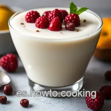Mousse de Chirimoya Receta Madrile&ntilde;a: &iexcl;Postre F&aacute;cil y Elegante! Tarjeta de receta
