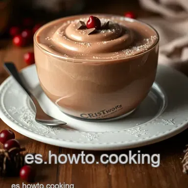 Mousse de Turr&oacute;n Crujiente: &iexcl;Postre Navide&ntilde;o F&aacute;cil! Tarjeta de receta